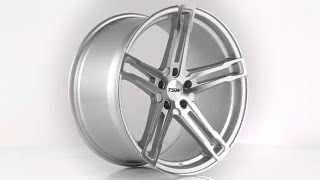 TSW Alloy Wheels Mechanica Silver with Mirror Cut Face [upl. by Volny392]