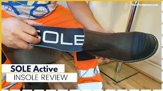 SOLE Active Insoles Review  Thick amp Medium  Are They Any good [upl. by Atilal471]