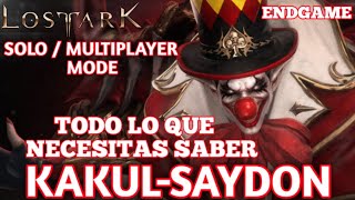 GUIA para PRINCIPIANTES LOST ARK 2024 7  KAKULSAYDON SOLOMULTIPLAYER MODE [upl. by Erastus]