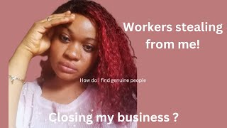 My employees were stealing from me and I had no idea thinking of closing my business sad [upl. by Ladd139]