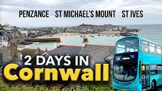 2 days in Cornwall top places best things to do in St Ives amp Penzance plus St Michaels Mount [upl. by Riley7]