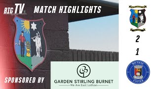 MATCH HIGHLIGHTS I Tranent 21 Boness United I 6th August 2024 [upl. by Enirac]