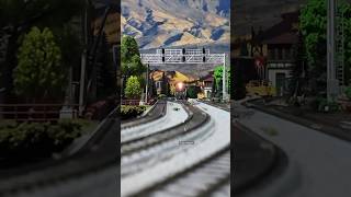 Southern Pacific Railroad TrainMasters Highballing Down the Tracks in HO Scale train [upl. by Milah131]