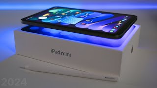 New iPad Mini 2024  A17 Pro Unboxing and Overview [upl. by Feigin]