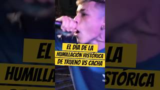 La HUMILLACIÓN HISTÓRICA de TRUENO vs CACHA🔥🥵 Trueno Cacha Freestyle fmsargentina [upl. by Samaria]