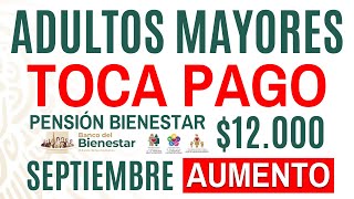 🔔 ¿ADULTOS MAYORES TOCA PAGO DE 12000 Y AUMENTO 🔔 [upl. by Anaugal]