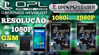 PASSO A PASSO Como deixar Jogos em 1080P de resolução com esse OPL  PS2 [upl. by Kallick]