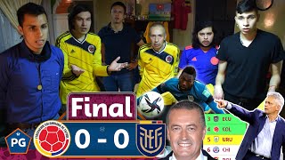 Colombia 0 Ecuador 0 🔥 Eliminatorias Qatar 2022 Conmebol 😱 Reacciones Amigos 🔥 El Club de la Ironía [upl. by Carl]