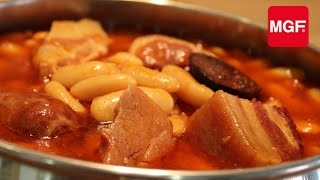 Fabada en OLLA a presión NOVA  Receta Magefesa [upl. by Ydniw146]