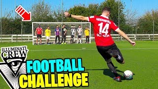 ILLUMINATI CREW FOOTBALL CHALLENGE [upl. by Cinomod]