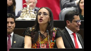 Dip Laura Imelda Pérez Segura Morena  Reservas al dictamen del PEF2023 [upl. by Yann]