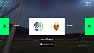 EA SPORTS FC 25 FC Luzern vs FC Basel [upl. by Aniala]