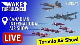 🔴LIVE Toronto Air Show ✈️ CIAS Sunday Action F22 Red Arrows Snowbirds from Waterfront [upl. by Aikat]