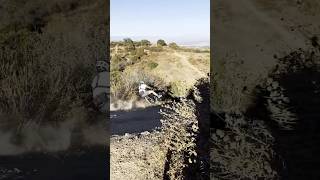 Full Send Fail on troy lee trail mtb crash mtbcrash [upl. by Yllatan926]