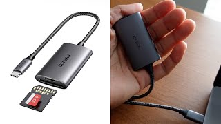 UGREEN UHSII USB C SD Card Reader Review [upl. by Aneej]