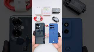 Oneplus Nord CE 3 Lite 5G vs Motorola Edge 50 Neo Charging Test shorts tech [upl. by Nelak]