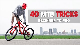 40 MTB Tricks  BEGINNER to PRO  Gabriel Wibmer [upl. by London]