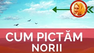 Invata Cum Se Picteaza Norii  ✋ [upl. by Eoin]