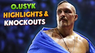 Oleksandr Usyk HIGHLIGHTS amp KNOCKOUTS  BOXING KO FIGHT HD [upl. by Yeldnarb737]