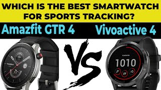 Amazfit GTR 4 Vs Garmin Vivoactive 4 Specs Price Battery amp Features Comparison 🔥 [upl. by Ettenajna]