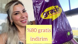 80 Gratis İndirimi Gratis Alışveriş [upl. by Aibara447]