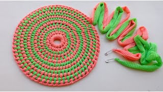 Super Beautiful Doormat Idea  Paydan Banane ka Tarika  Doormat Making At Home  Craft With Priya [upl. by Danette]