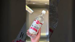 How to unblock a drain kitchenhacks diy vinegar cleaning [upl. by Ollehcram21]