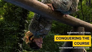 Conquering the Course  10th Regiment Advanced Camp  CST 2024 [upl. by Anerat108]