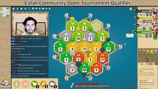 Playing a Catan Tournament Qualifier [upl. by Leuas]