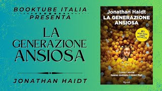 Presentazione Libro “LA GENERAZIONE ANSIOSA” di Jonathan Haidt [upl. by Trebloc144]