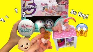 My Mini baby doll unboxing 😍 Silicone baby dolls so tiny [upl. by Xuaegram470]