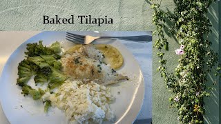 Baked Tilapia [upl. by Tanya]