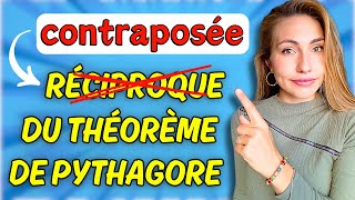 La CONTRAPOSÉE du théorème de Pythagore hors programme [upl. by Stace268]