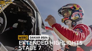 Extended highlights  Stage 7  Dakar  w2rc [upl. by Kurr194]