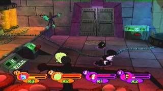 The Grim Adventures of Billy amp Mandy The Video Game  Greens Vs Blacks [upl. by Netsrejk]