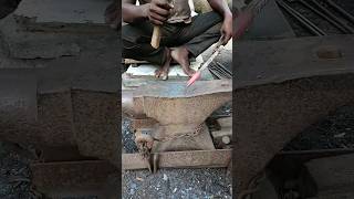 quot FLAT POINT quotCHISAL MAKING TWINBROTHERSBLACKSMITH SHORTS KNIFE BILLHOOK CHISAL AXE INDIA [upl. by Nigen765]