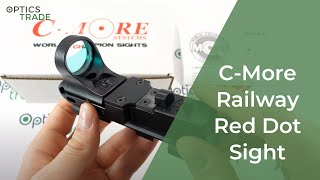 CMore Railway Red Dot Sight  Optics Trade Reviews [upl. by Sholley354]