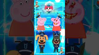 Sheriff Labrador 🆚 Peppa pig Tiles Hop coffindance ytshorts peppapig tileshop [upl. by Cynthie]