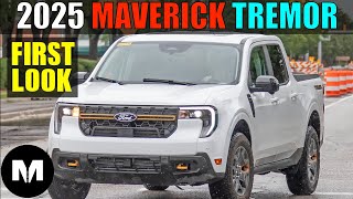 2025 Ford Maverick Tremor Caught With No Camo [upl. by Niuq]