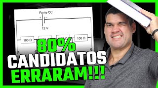 Circuitos Elétricos  Questão 06  Um estudante tem uma fonte de tensão com corrente contínua qu [upl. by Aerdnat820]