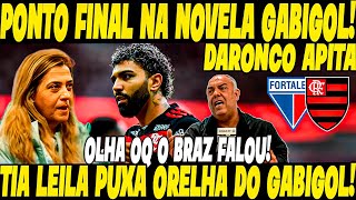 FLAMENGO BOTA PONTO FINAL NA SITUAÇÃO DE GABIGOL TIA LEILA TIRA O GABI P NADA OLHA BICHO PEGANDO [upl. by Halonna]