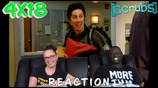 SCRUBS 4X18 My Roommates REACTION FULL Reactions on Patreon [upl. by Bender]