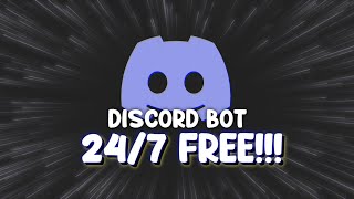 EASY  How to HOST your DISCORDJS BOT 247 for FREE [upl. by Eislrahc]