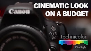 How to install cinestyle on canon 200D  CINEMATIC LOOK on a budget [upl. by Cassondra760]