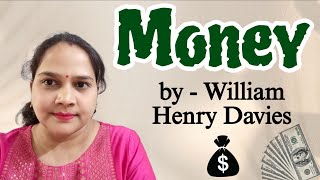 Money 💰 poem by William Henry Davies English Literature poem [upl. by Leamsi]