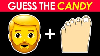 🍬 Can You Guess the CANDY by Emoji 🍬 [upl. by Eek]