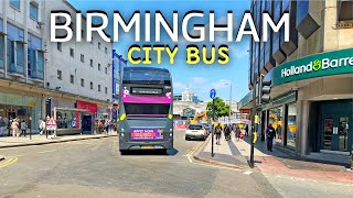 Birmingham City Bus From Longbridge to City Centre Birmingham England 🏴󠁧󠁢󠁥󠁮󠁧󠁿 Bus Route 47 [upl. by Rayburn]