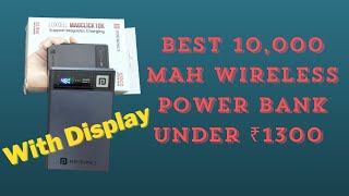 Unboxing and Review 10k mAh Portronics MagSafe Wireless Powerbank Is It Worth Your Money in Hindi [upl. by Ange]