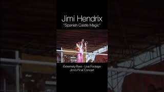 Extremely Rare  Jimi Hendrix’s Final Concert  Isle of Fehmarn 961970 shorts jimihendrix [upl. by Aihsemaj780]