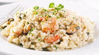 Recette  Risotto aux fruits de mer au Cookeo [upl. by Pieter]